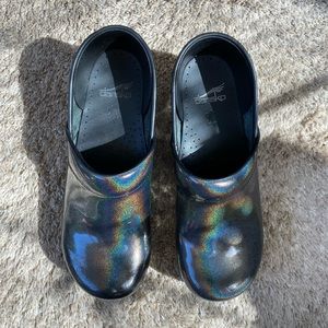 Rainbow Glitter Dansko // Size 40